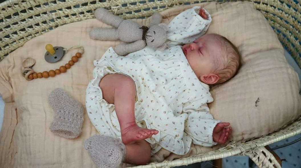 NPK 20 インチ 3D 高品質手作り塗装済み未完成リボーンパーツアレッシア目に見える静脈付きコレクタブルアートドールキット