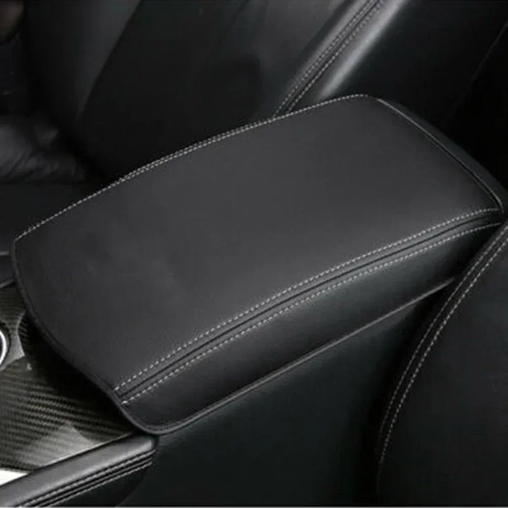 Armrest Cover Add A Touch Of Elegance To Your For Infiniti Q50 With A Black Leather Armrest Cover Direct Installation!