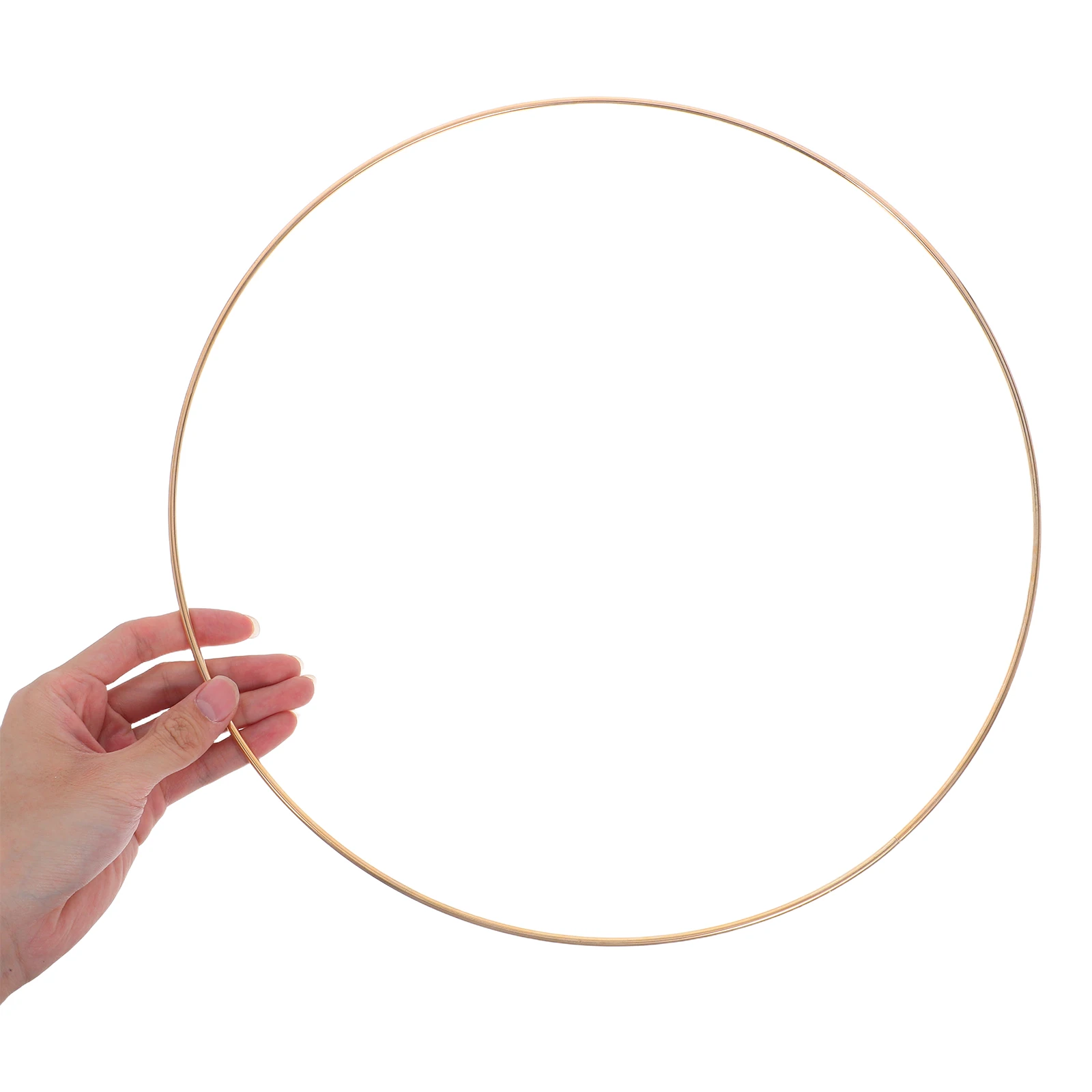 

4pcs 14 Inch Metal Floral Hoops Wreath Base For Wedding Party Decor Floral Hanging Hoop Craft Diy Dreamcatcher Macrame Rings