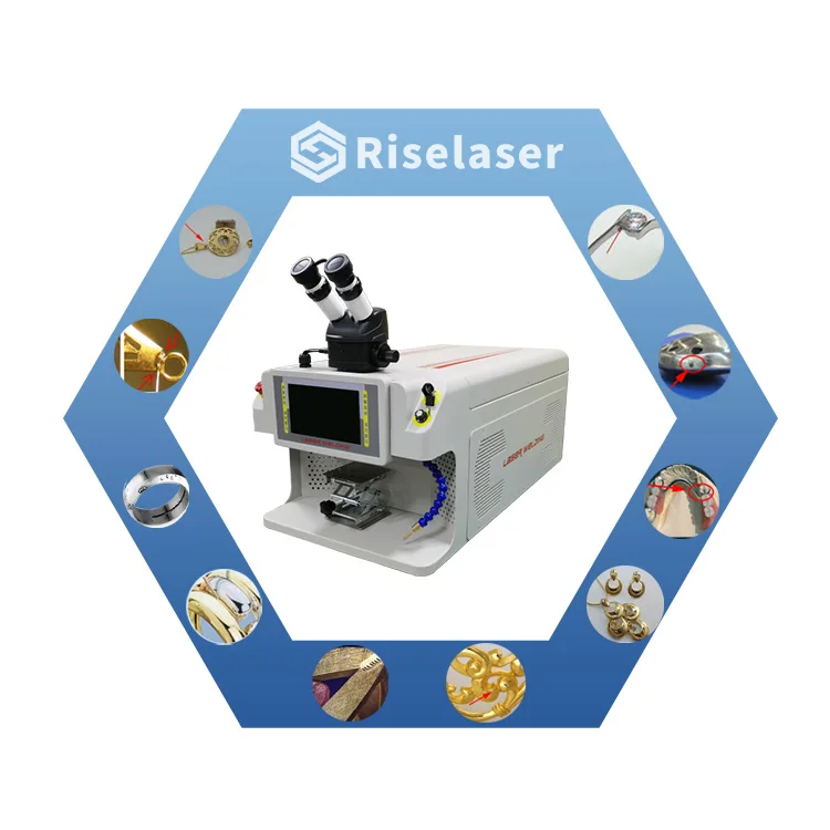 100W bijoux appropriés Laser soudeuse Laser bijoux Machine de soudage or soudage bijoux soudeuse par points Machine de soudage