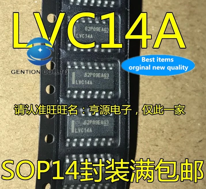 

10 шт. LVC14A SN74LVC14ADR SOP14 в наличии 100% новые и оригинальные