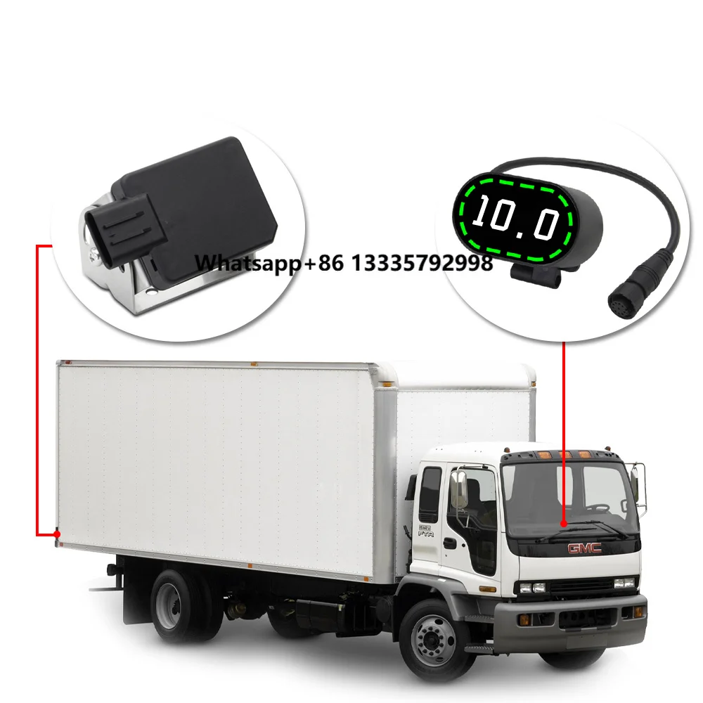 

77GHz BSD IP69K Car Safe Driving Assist Blind Spot Detection System LED Displaying Buzzer Warning Millimeter Wave Radar
