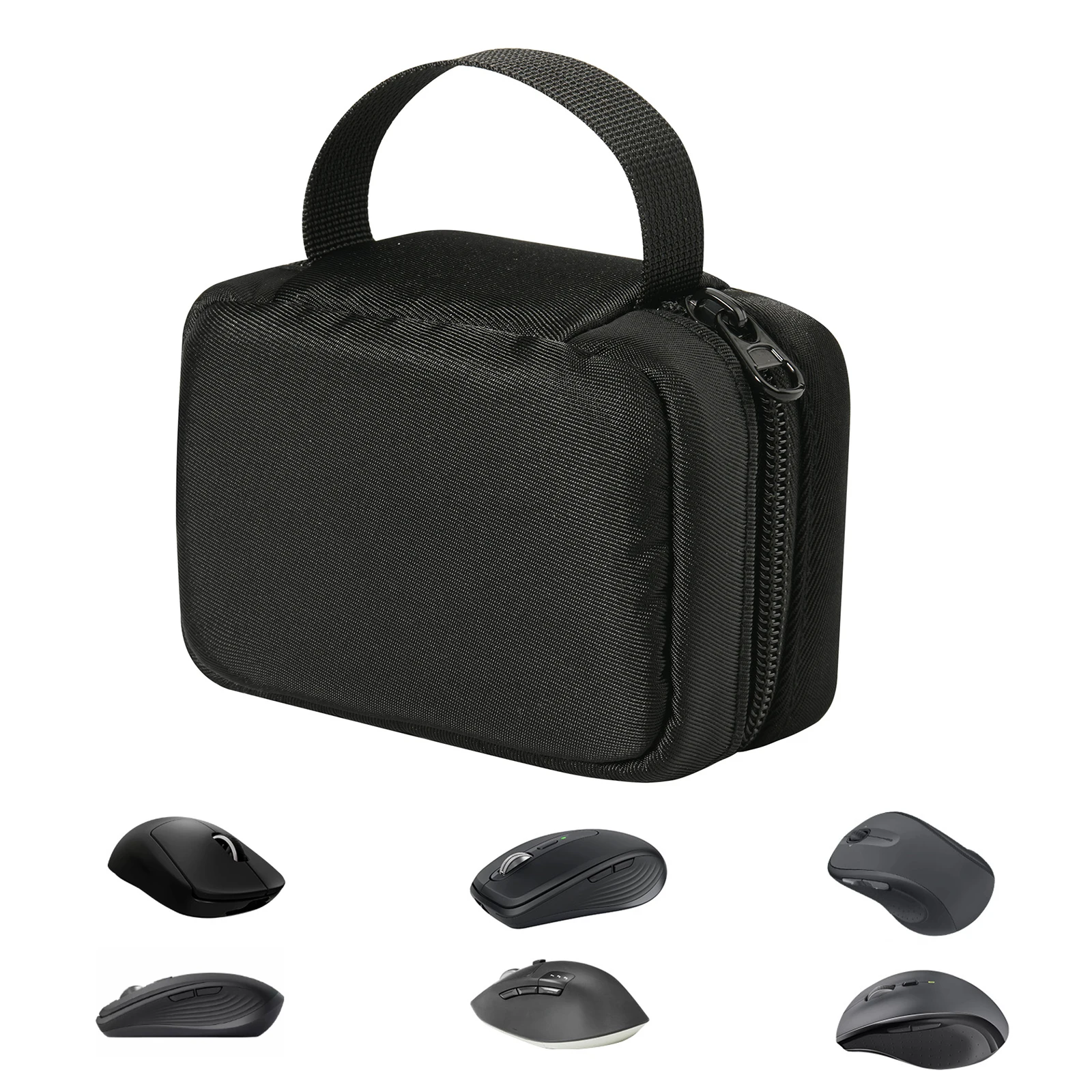 Hard Shell Mouse Pouch for Logitech MX Anywhere 3S/M720/M705 and More Compact Travel Case for Wireless Mice (Mouse Not Included)