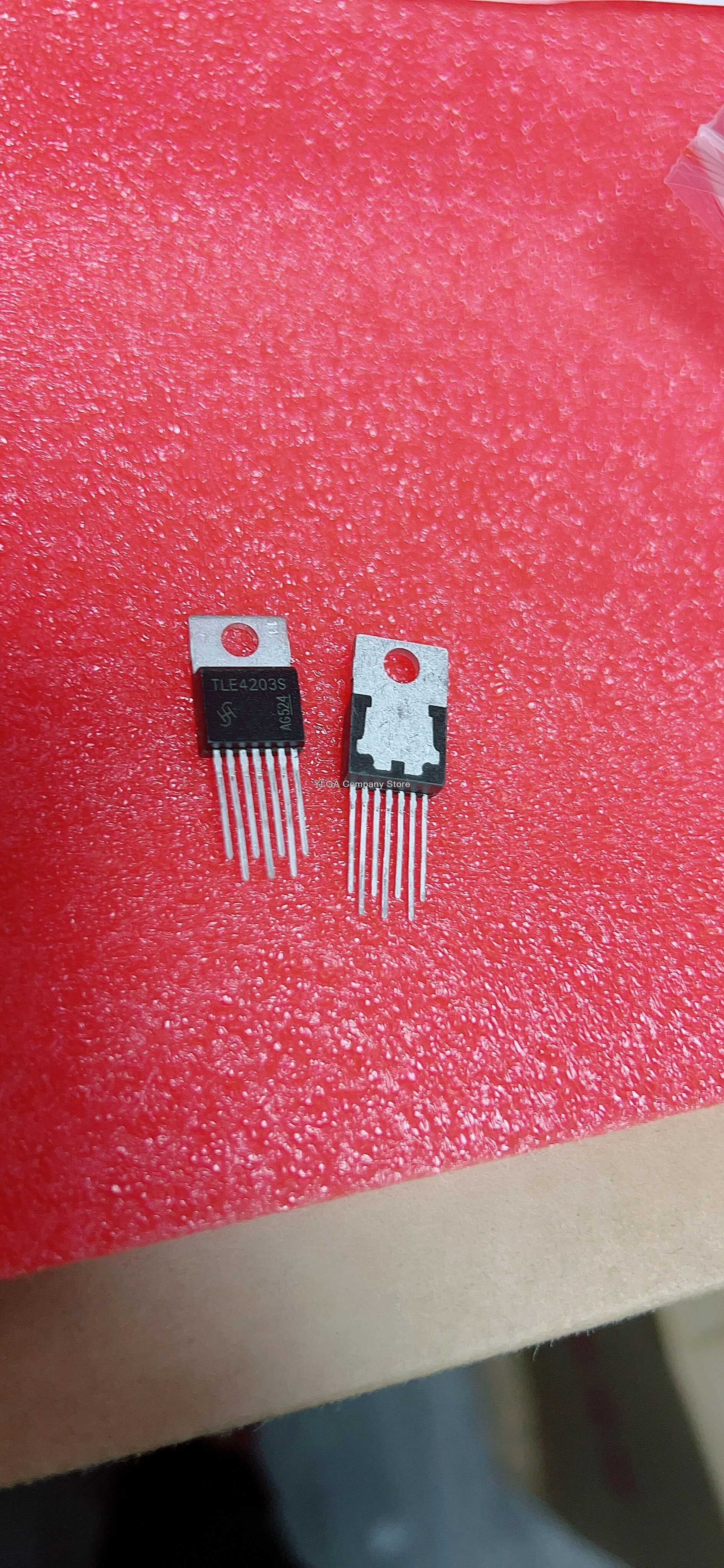 TLE4203S imported original TLE4203 inline TO-220-7 package automotive computer version chip IC      2PCS -1lot