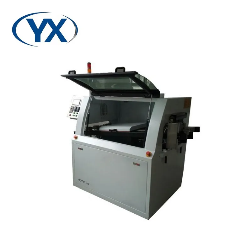 High Welding Efficiency YX200-WS Double Wave Soldering Machine for LED and BGA Components Solder