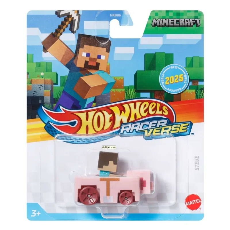 New Hot Wheels Minecraft Series Modello di auto giocattolo da collezione Regali di festa Ornamento da tavolo Disponibile