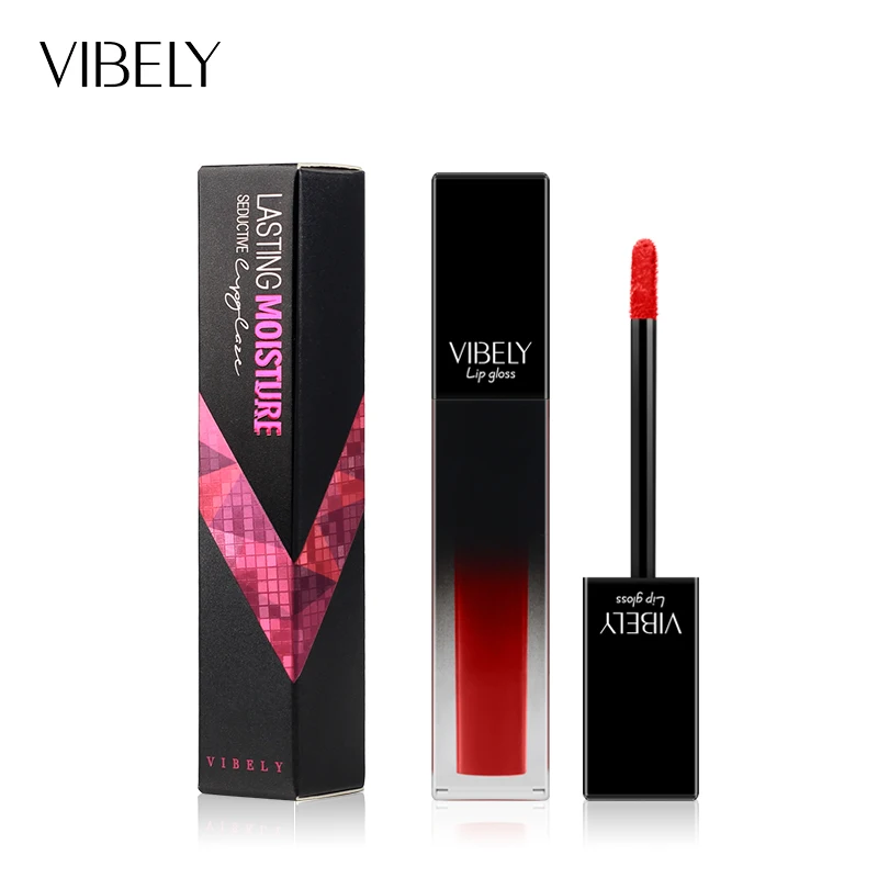 30 Colors Velvet Matte Lip Gloss Waterproof Long Lasting Lip Tint Lipgloss Plumbing Liquid Lipstick Pigment Red Makeup Cosmetics