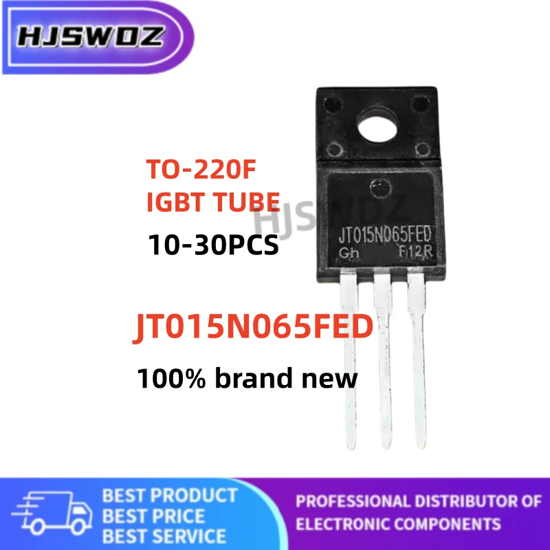 10PCS-30PCS JT015N065FED 015N065FED TO-220F IGBT tube for Switching applications 