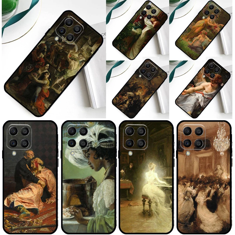 Renaissance Art Painting Cover For Samsung Galaxy M11 M51 M31 M33 M13 M23 M53 M15 M55 M14 M34 M54 M20 M32 M52 Case