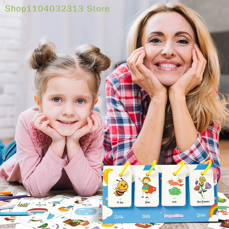 語彙力向上 特殊教育 言語療法 文章作成練習 フリップチャート 文章教育学習ツール