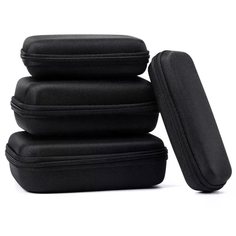 

New Hard Shell EVA Storage Box Mini Portable Pouch Carrying Bag Black Protective Storage Case Digital Accessories