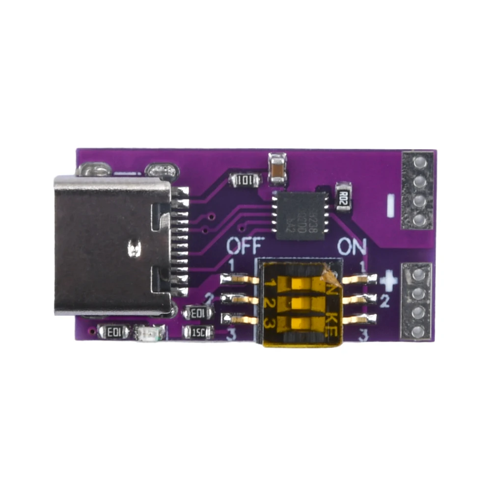 100W Type-C PD Fast Charger Decoy Board 5V 9V 12V 15V 20V 5A Fixed Output Power Charging Module for DC Laptop Motor LED Light