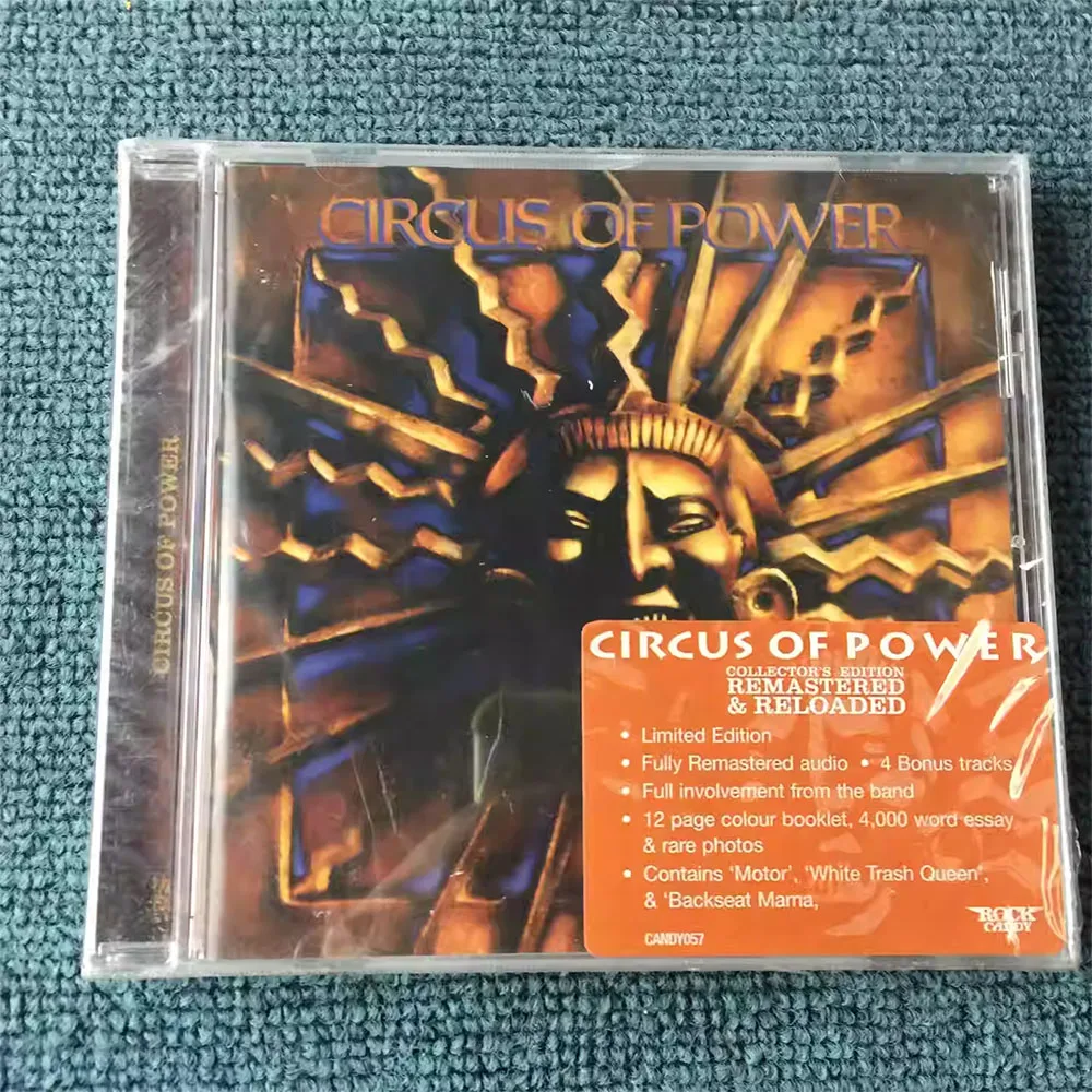 

CD 'Circus of Power' Is The Iconic Self-titled Debut Studio Album By American Sleaze/hard Rock Band Circus of Power, in 1988