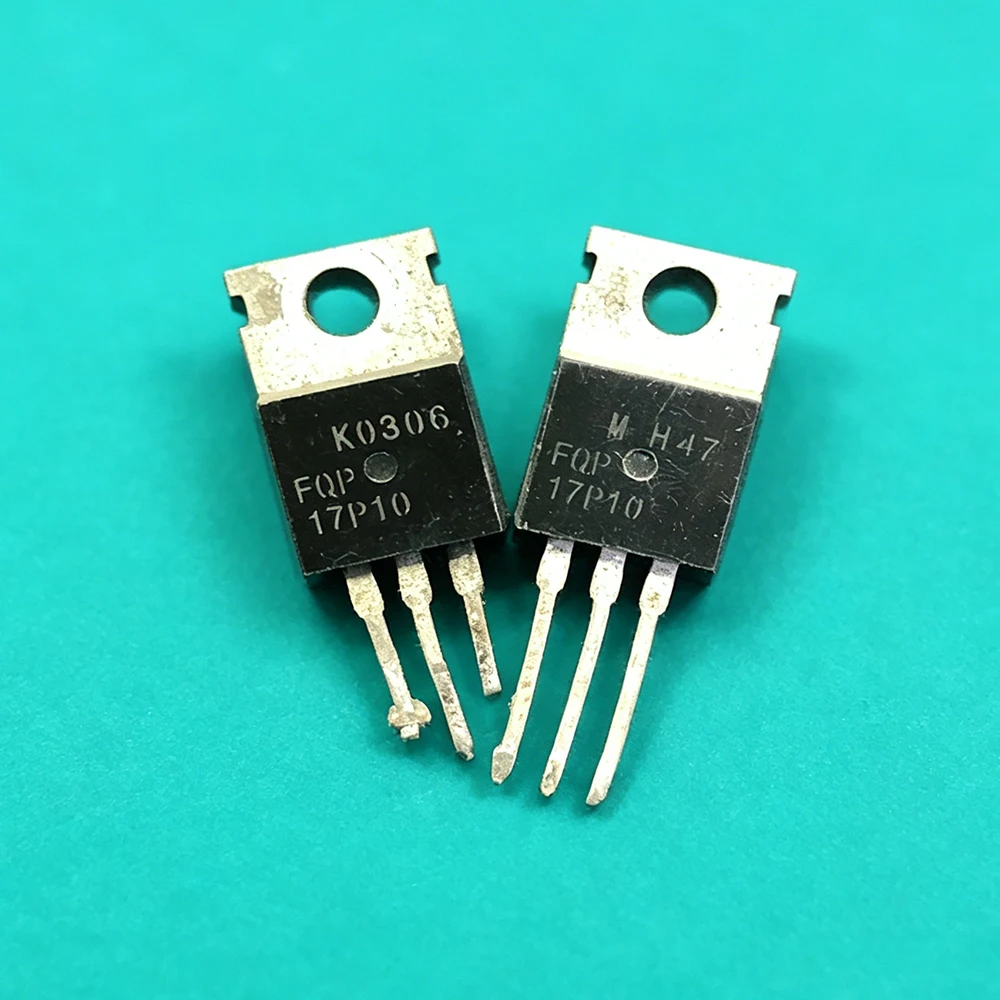 Disassembly original 10pcs TO-220 17A 100V FQP17P10 17P10 In Stock