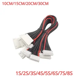 JST-XH2.54 Aircraft model lithium battery Balanced charging plug 2S 3S 4S 5S 6S 7S 8S Charging extension cable 10/20/30CM 22AWG