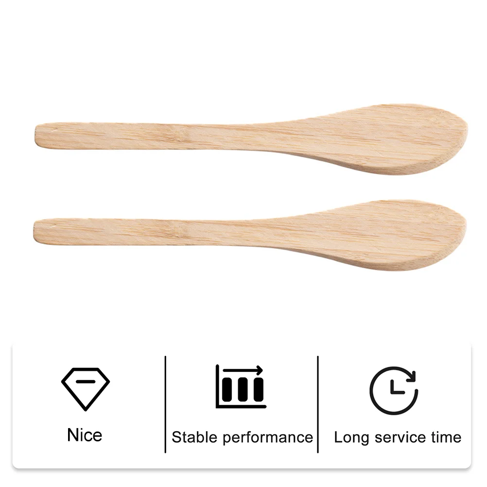

20pcs Filling Spoons Bamboo Dumpling Making Tools Kitchen Utensils Wonton Stuffing Smooth Corners Sturdy