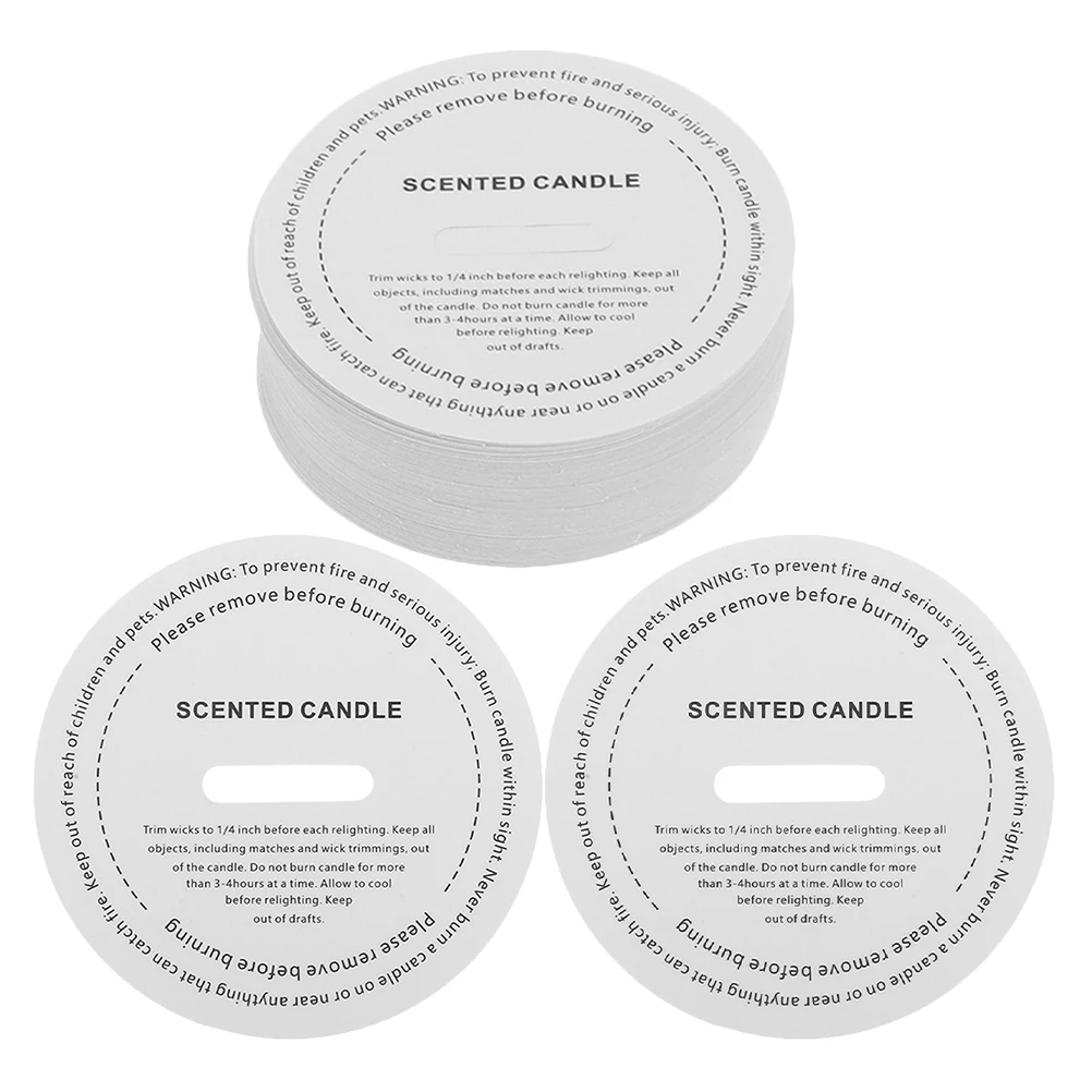 50 قطعة من أغطية الغبار، واقيات غطاء الورق لشموع الجرة، ملحقات معطرة ذاتية الصنع، أغطية للشموع #1