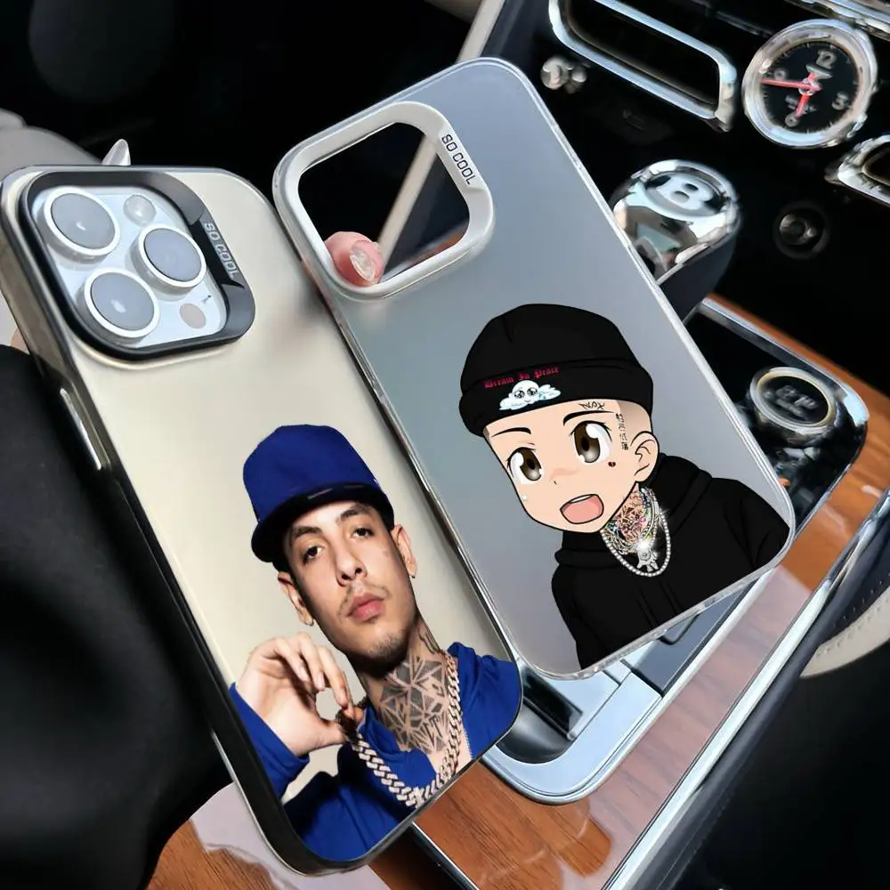 Rap Natanaels Cano Phone Case For IPhone 16 15 14 13 12 11 Pro Max Plus Color Shockproof Back Silver Cover