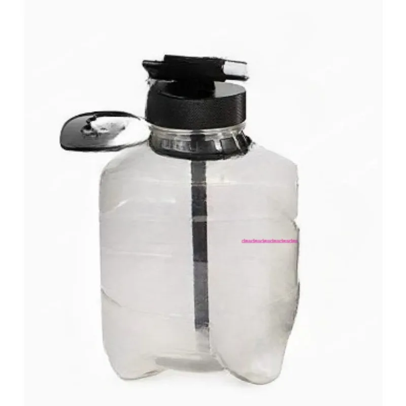 3.8LPET plastic thickened sealed small beer bucket beverage bottle ice bucket with lid