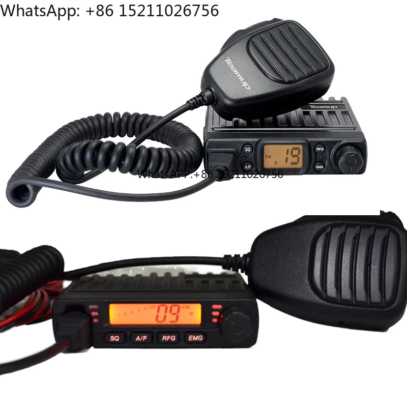 

25,615 ~ 30,105 МГц UHF VHF аналоговый приемопередатчик 10 км TM29 AM/FM CB для радио 10 Вт выходная мощность CE FCC сертифицированная рация для автомобиля
