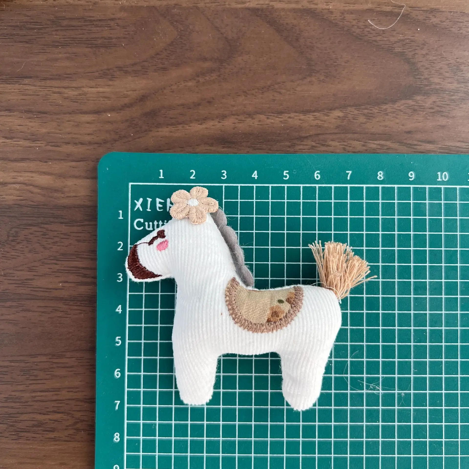 Brooch Pin DIY 2026 New Pony Plush Filled Cartoon Hair Decoration Kids Scarf Shoes Socks Bag Charm Mini Multicolor Lightweight