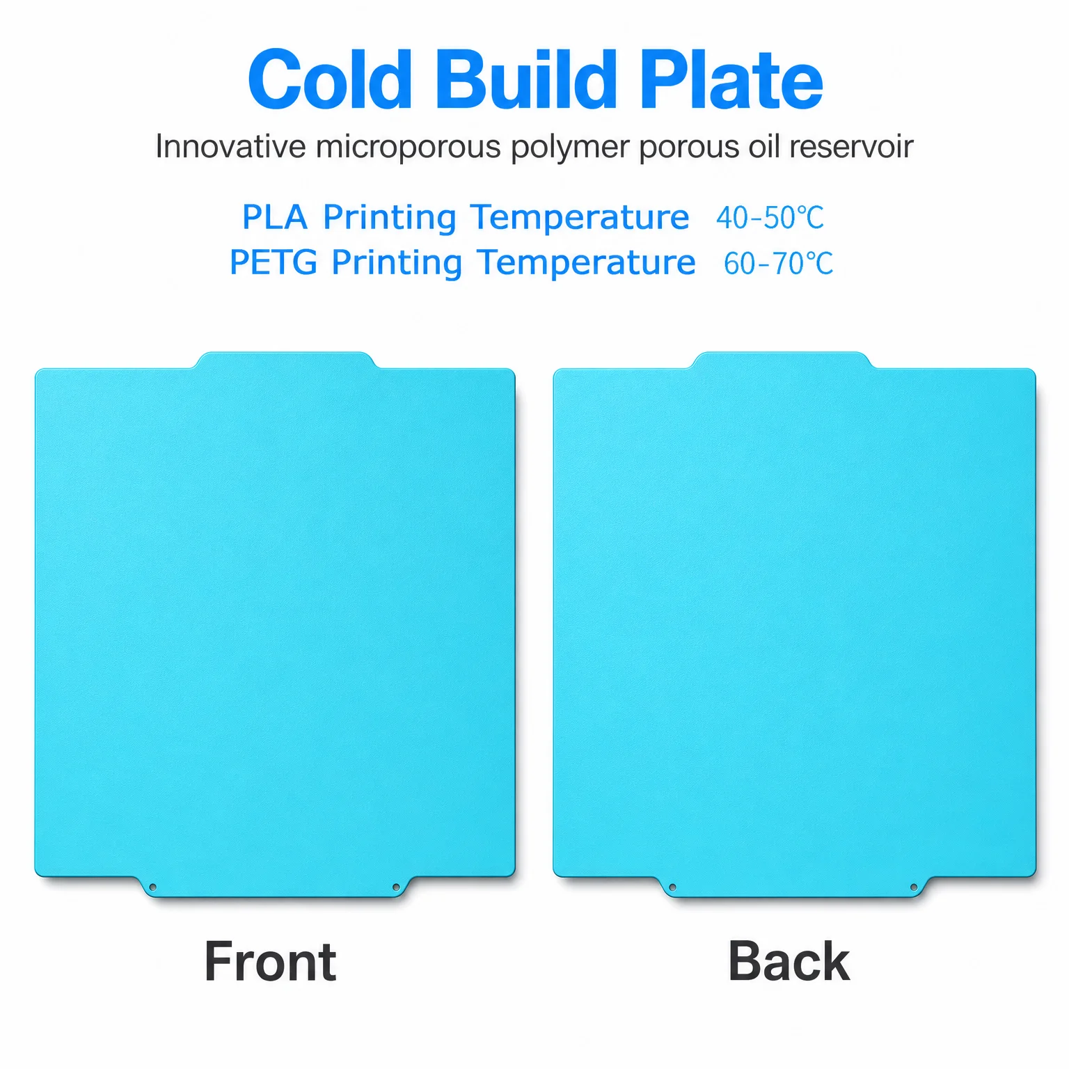 Doppelseitige PEI-Platte für Flashforge Creator 5/5 PRO Bauplatte 256x256mm C5 PRO Federstahlblech PET PEO Creator 5 Platte