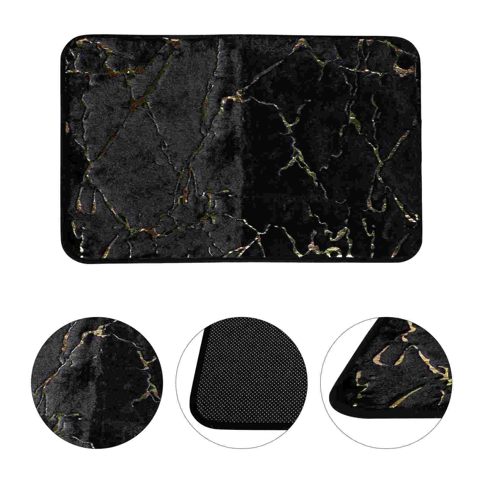 

Marble Floor Mat Anti-skid Carpet Bathroom Shower Mats For Tub Bathtub Non-slip Area Rugs