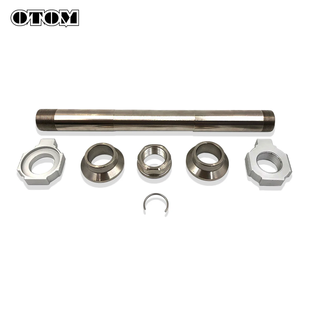 OTOM Motorcycle Accessories Front Rear Wheel Axle With Hub Collars Rim Cover Spacers Nut Kit For KTM HUSQVARNA GASGAS 2013-2023