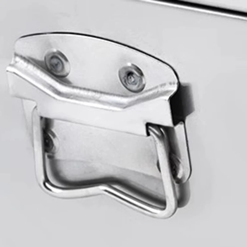 Large Toolbox Waterproof Hard Case Toolbox Multifunctional Mechanical Workshop Tool Case Stainless Steel Car Tool Organizer Box