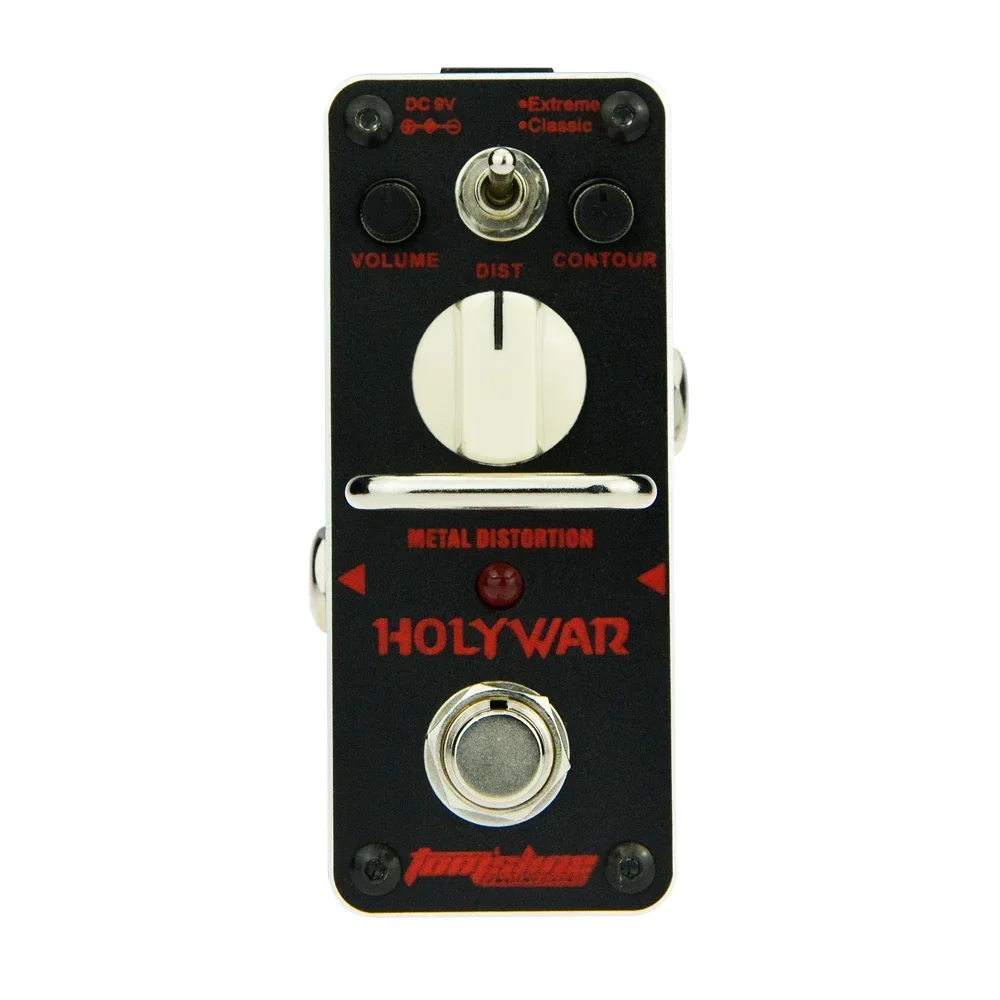 

AROMA Holy War педаль эффектов для электрогитары Holy War металлический эффектор искажений True Bypass педаль AHOR-3 аксессуары для гитары