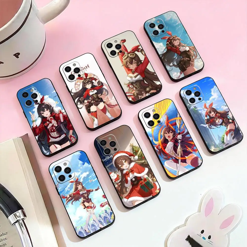

A-Amber wallpaper Phone Case Silicone Soft For IPhone 17,16,15,14,13,12,11,XS,Plus Pro Max