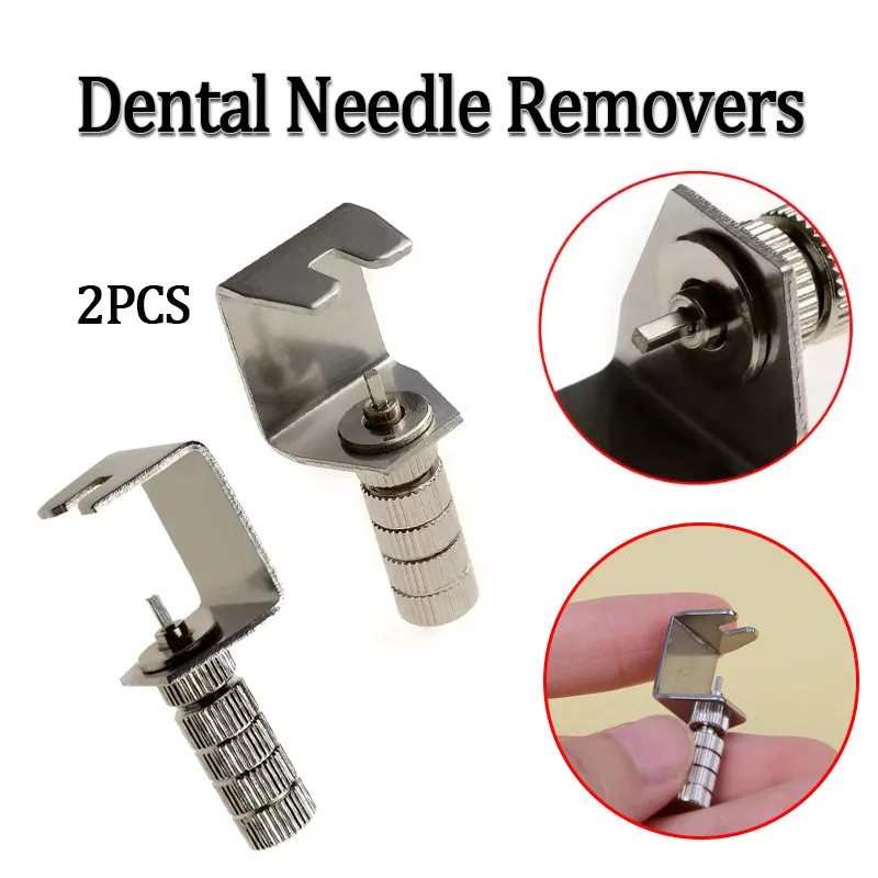 2Pcs Dental Needle Remover Wrench Bur Removal Tool Suitable for Standard High Speed Handpiece