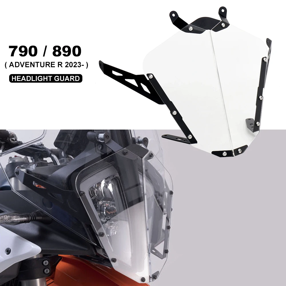 For 890 Adventure ADV R 790 ADVENTURE adv R 2023 2024 Motorcycle Accessories New Headlight Grille Guard Cover Protector Kit