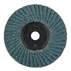 1Pc Flat Flap Discs 75mm Grinding Wheel Sanding Abrasive Pad 10mm Bore 40/60/80/120 Grit For Angle Grinder Sander Tool Parts