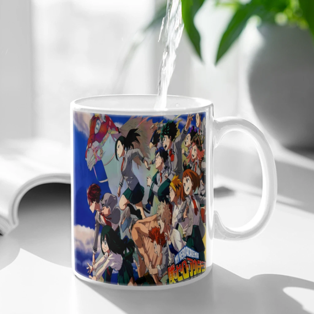 My Hero Academia White Mug 11oz Ceramic Tea Cup Coffee Mug Friends Birthday Gift11oz