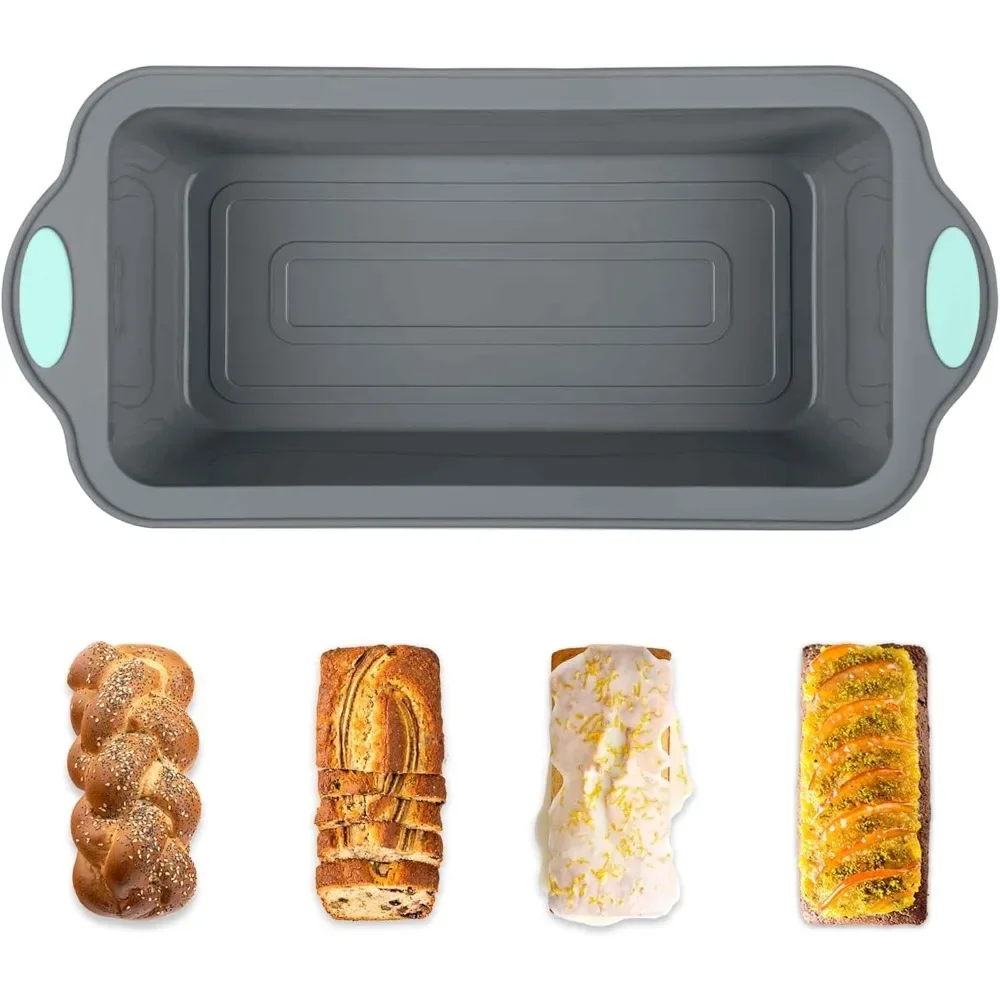 Silicone Loaf Pan Toast Bread Mold Food Grade Nonstick Baking Pan for Baking Banana Bread Meat Loaf Cake Kitchen Accessories