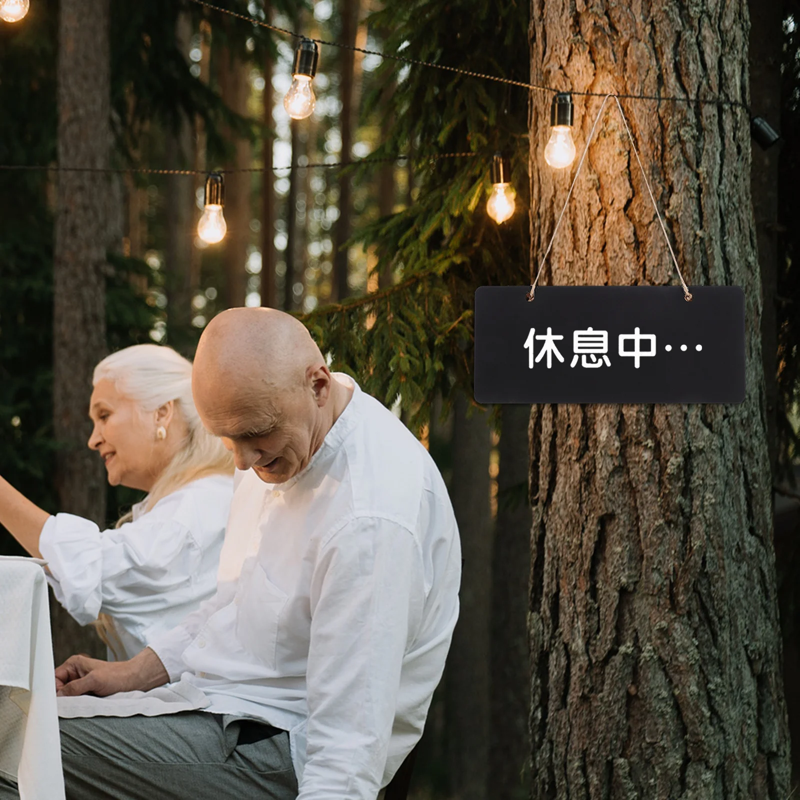 10 قطعة علامات السبورة الخشبية الصغيرة المعلقة لوحات الرسائل باب جدار مذكرة عرض معلقة السبورة سبورة صغيرة #2