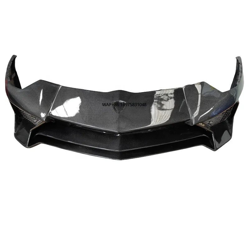 

For LP700 SV Upgrade Body Kit New Carbon Fiber Front Bumper with Included Screws