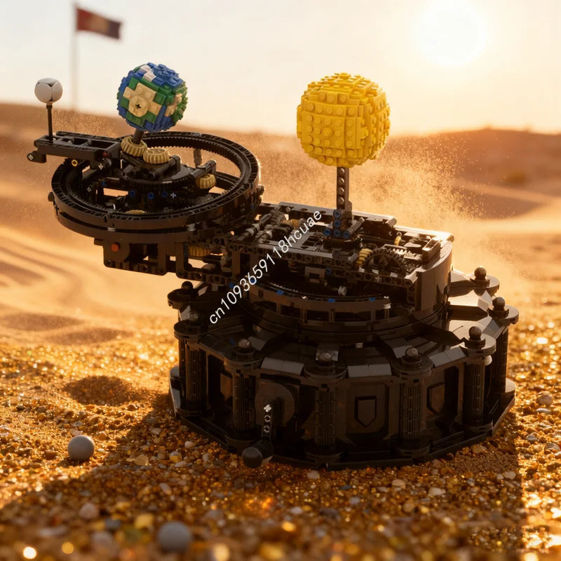 2303 pièces MOC soleil terre lune Orrery modèle technique blocs de Construction idée de Construction jouets brique cadeau de noël enfants anniversaire