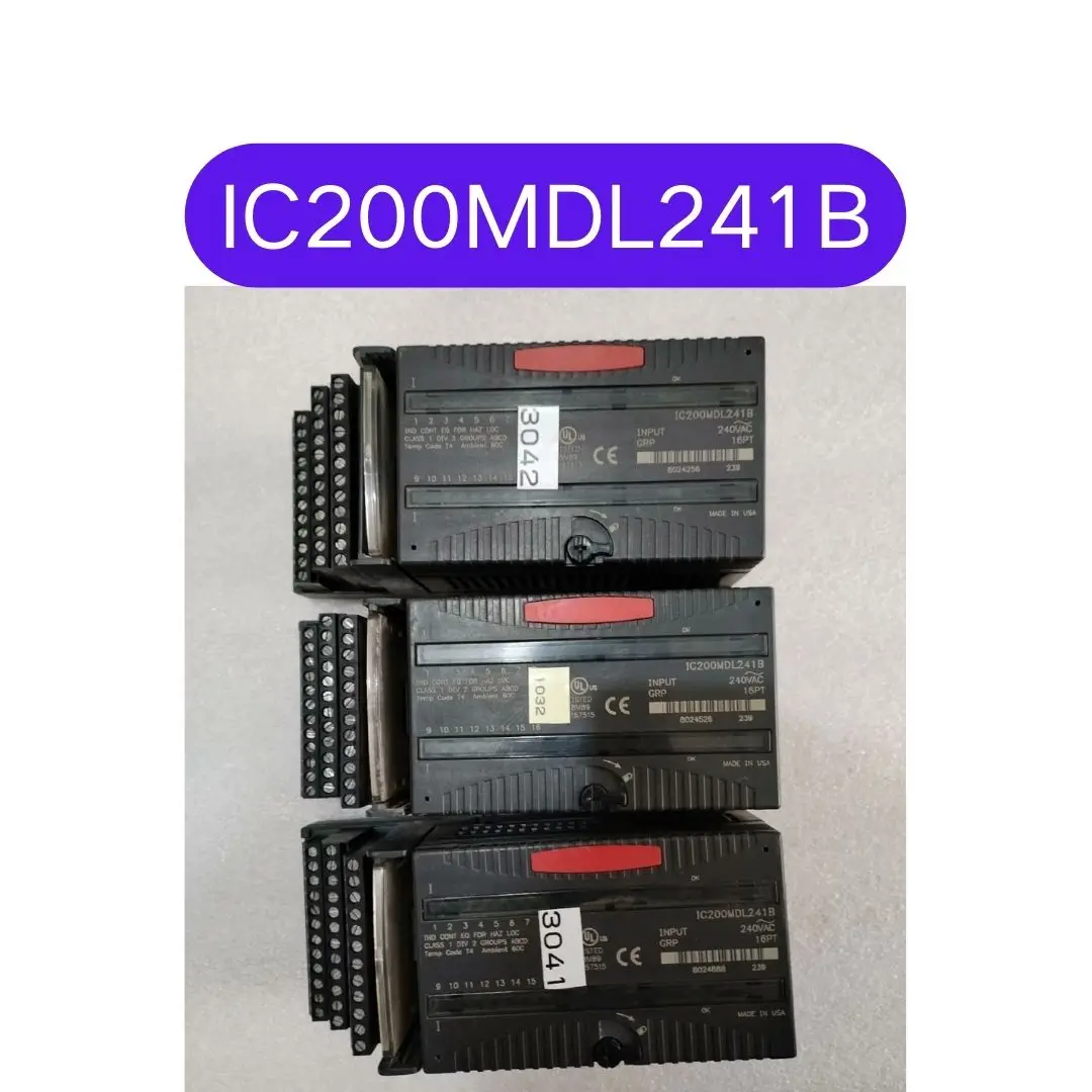 

Used IC200MDL241B GE module Test OK Fast Shipping