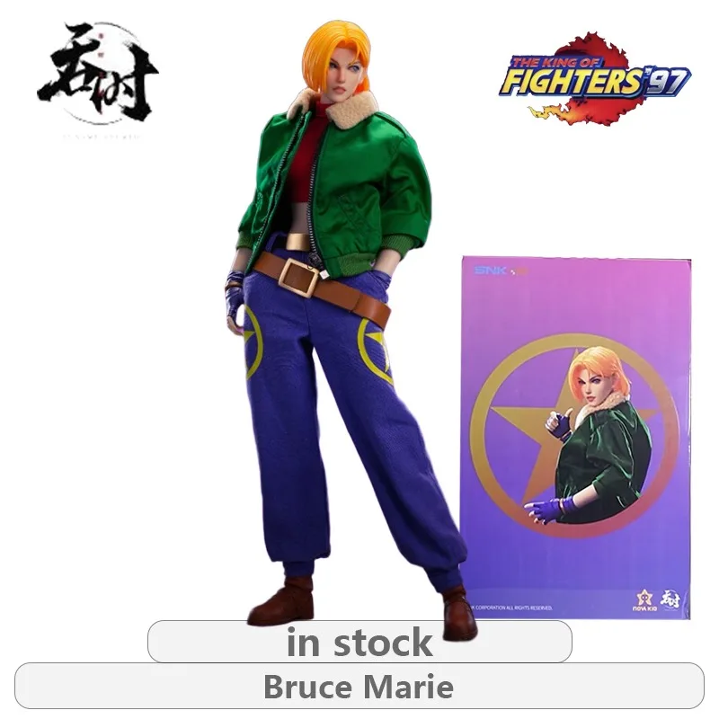 스왈로잉 타임 오리지널 1/6 킹 오브 파이터즈 97 브루 메리 모바일 천 인형 액션 피규어 모델 장난감 장식품 남자아이 선물