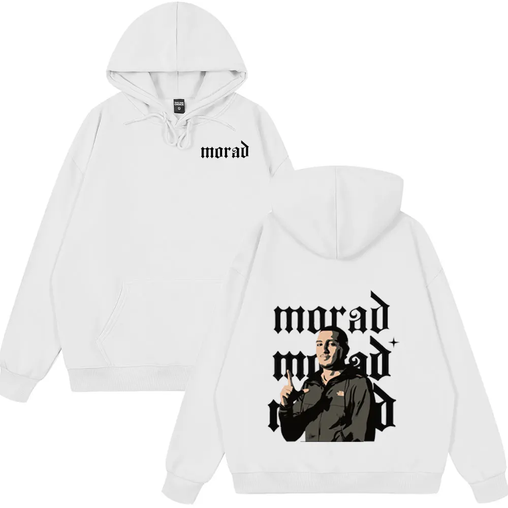 مغني الراب موراد MDLR جولة ألبوم ميرش ملابس رجالية عالية الجودة هوديس موضة الهيب هوب كم طويل بلايز الشتاء نمط الشارع الشهير #2