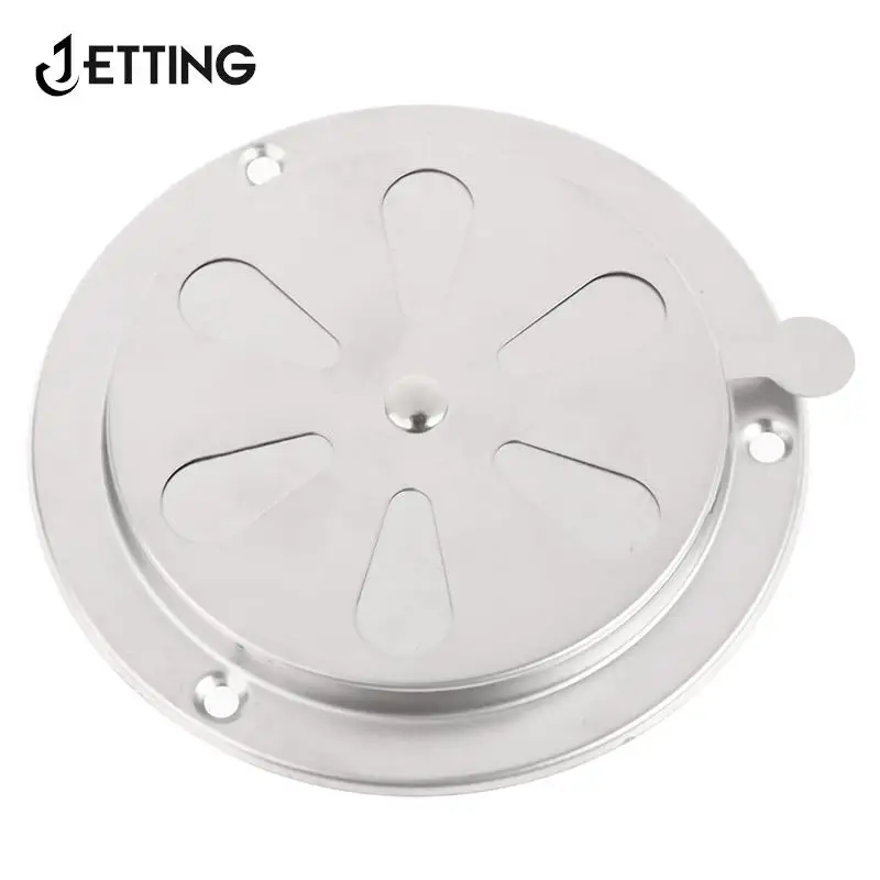 1pcs 5mm Adjustable Air Vent Grille Round Ducting Ventilation Grilles Cover BBQ Grill Smoker Exhaust Vent Stove