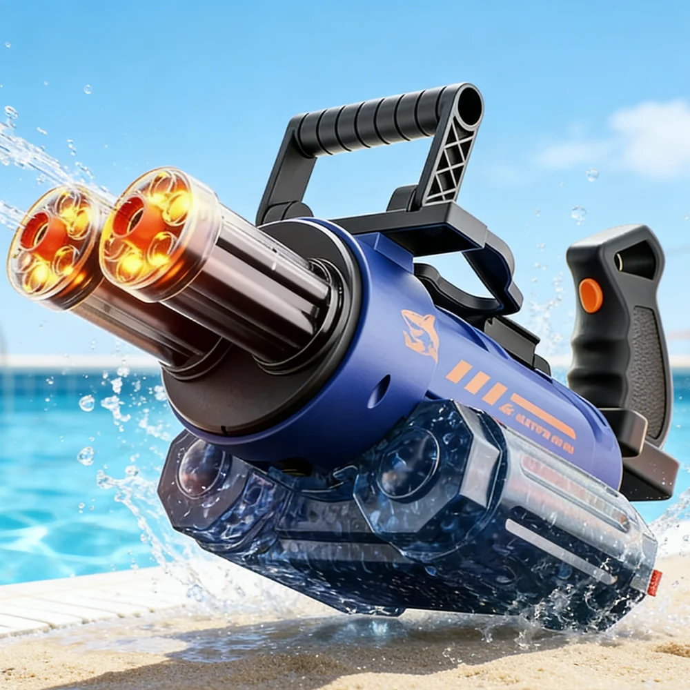 electric-rotating-double-dazzling-light-double-nozzle-water-gun-toy-big-capacity-water-pistol-spray-summer-outdoor-pool-toy-gift