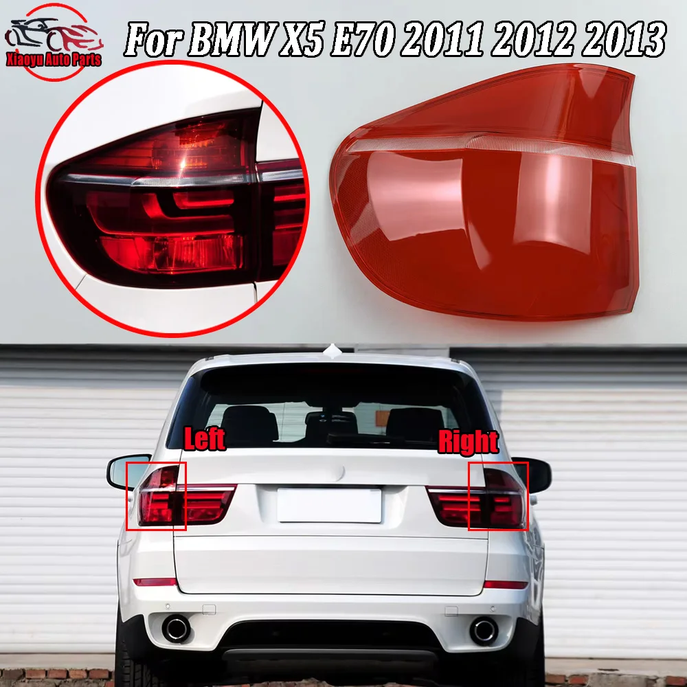 

Car Accessories Outside Taillight Tail Lamp Cover For BMW 2011 2012--2013 X5 E70 Rear Signal Parking Light Shell Plexiglass
