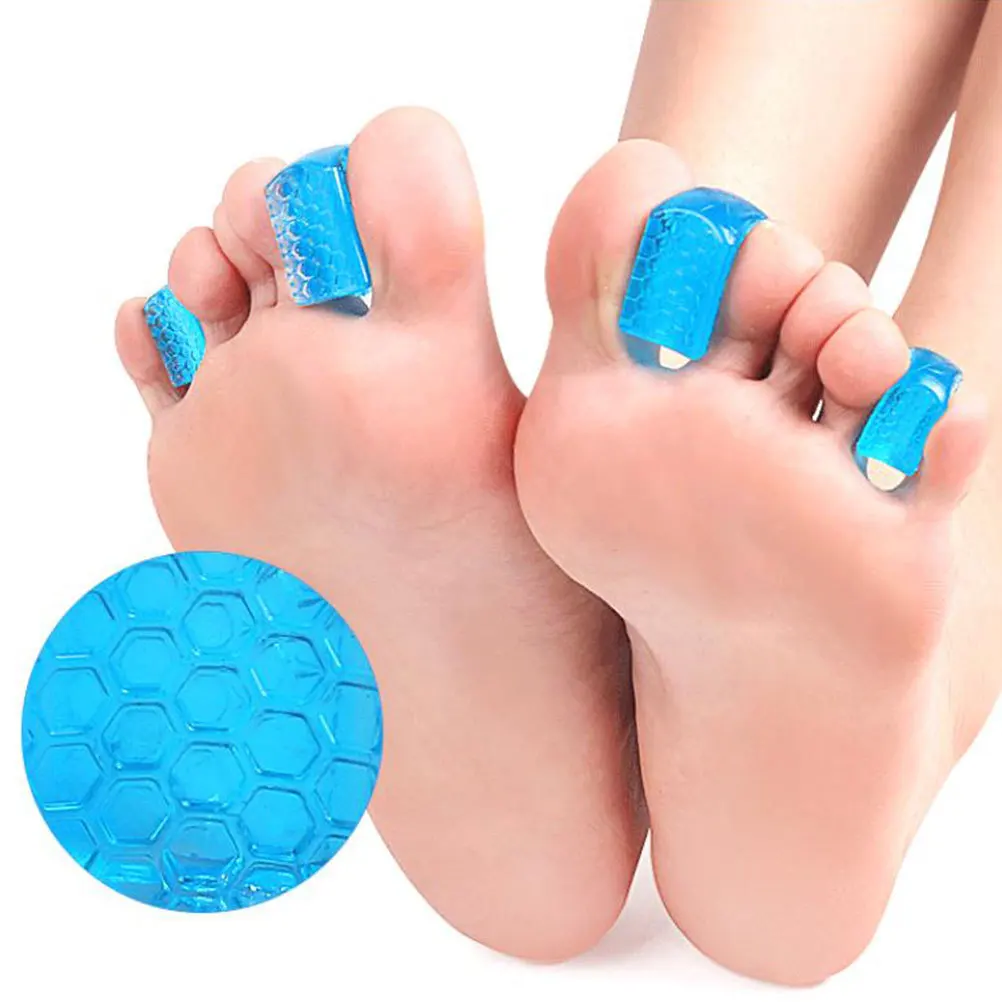 

6Pcs Toe Separators Comfortable Toe Spacers for Overlapping Hammer Toes Valgus Correction Foot Care Tool