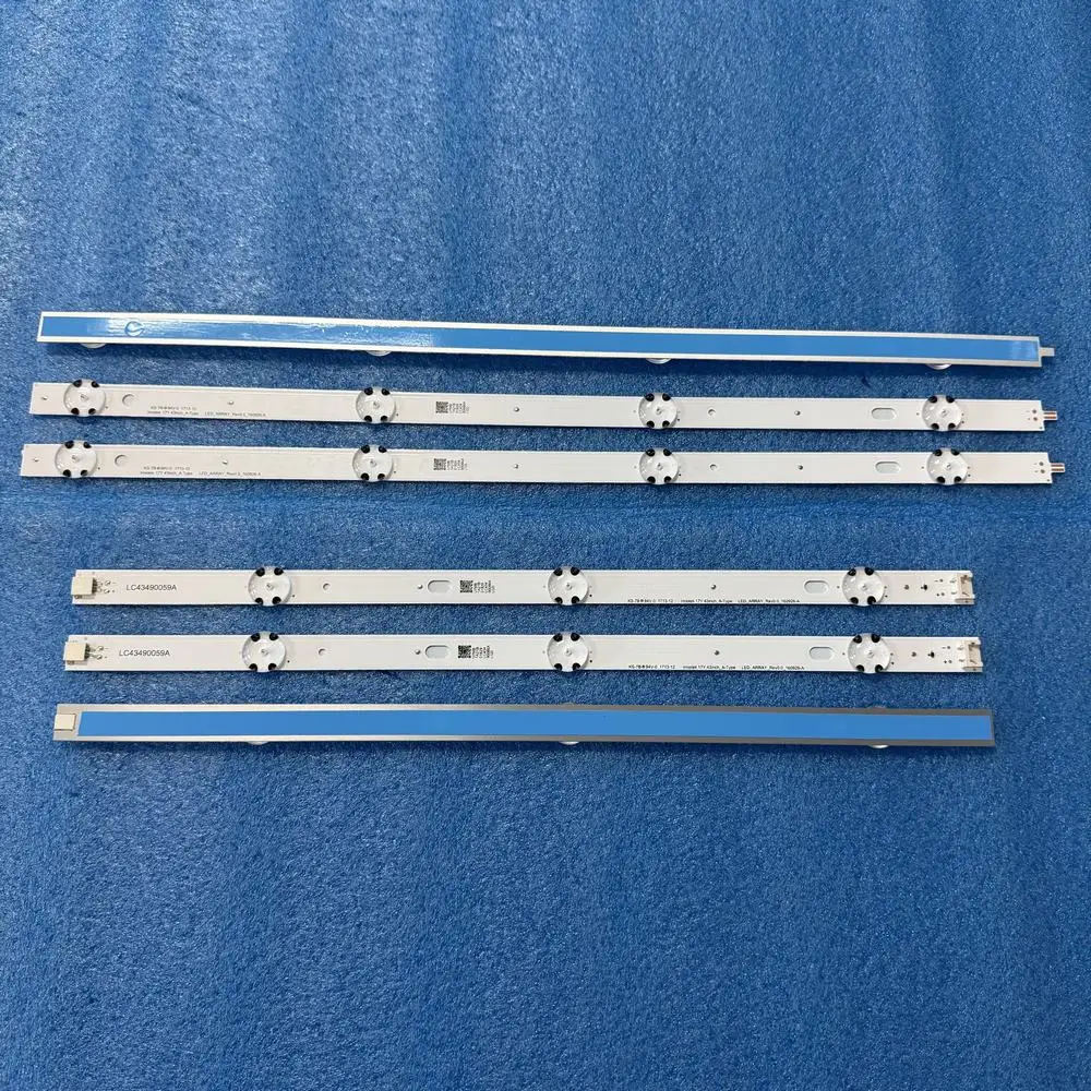 1 Juego de tiras LED para 43UK6300PLB 43UK6470PLB 43UN71003LB 43UN71006LB 43UM7050PLF LC43490116A HC430DGG-ABWL1-A18X