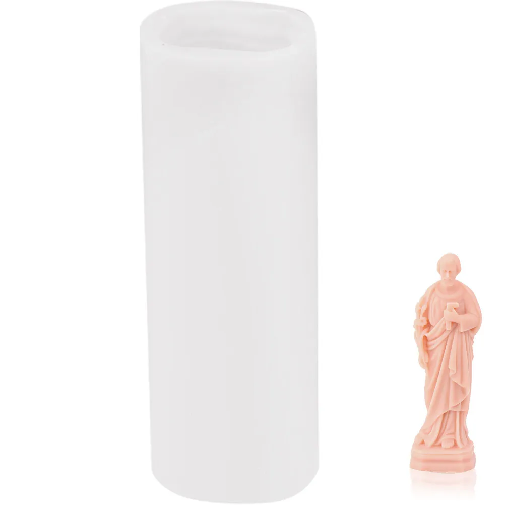 

Силиконовая форма в виде Иисуса для изготовления мыла, 3D-форма Иисус, материалы для рукоделия из смолы, силиконовые формы для ароматизированной смолы