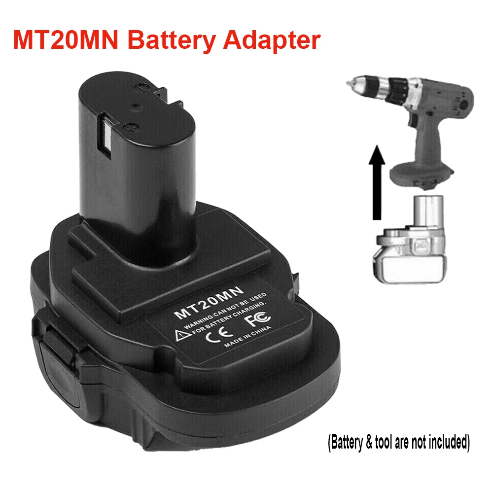 

Адаптер для батареи MT20MN, преобразователь литиевой батареи 18 В, аксессуары для электроинструментов для сменного адаптера Makita, преобразующий батарею