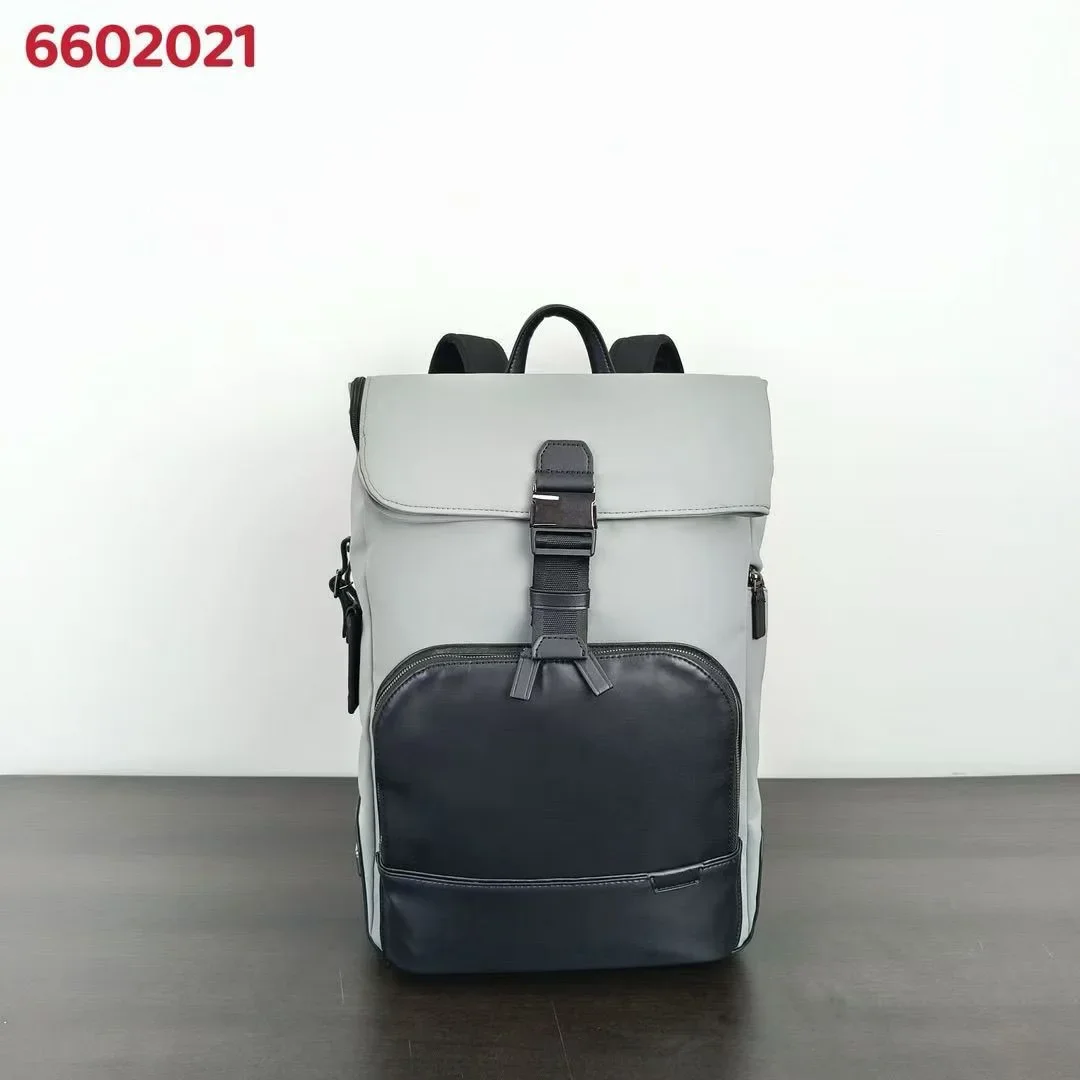 Mochila masculina de computador leve de grande capacidade, bolsa leve casual de ombro dupla, fácil de transportar, 6602021